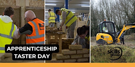 *EXTRA SPACES ADDED* Construction and Automotive Apprenticeship Taster Day