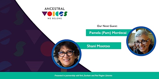 Ancestral Voices: Celebrating Stories with Shani Mootoo  &  Pamela Mordecai primary image