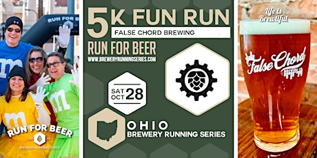 5k Beer Run x False Chord Brewing Co| 2023 OH Brewery Running Series