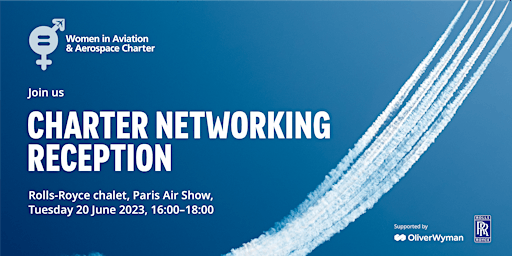 Women in Aviation and Aerospace Charter Paris Air Show networking event primary image