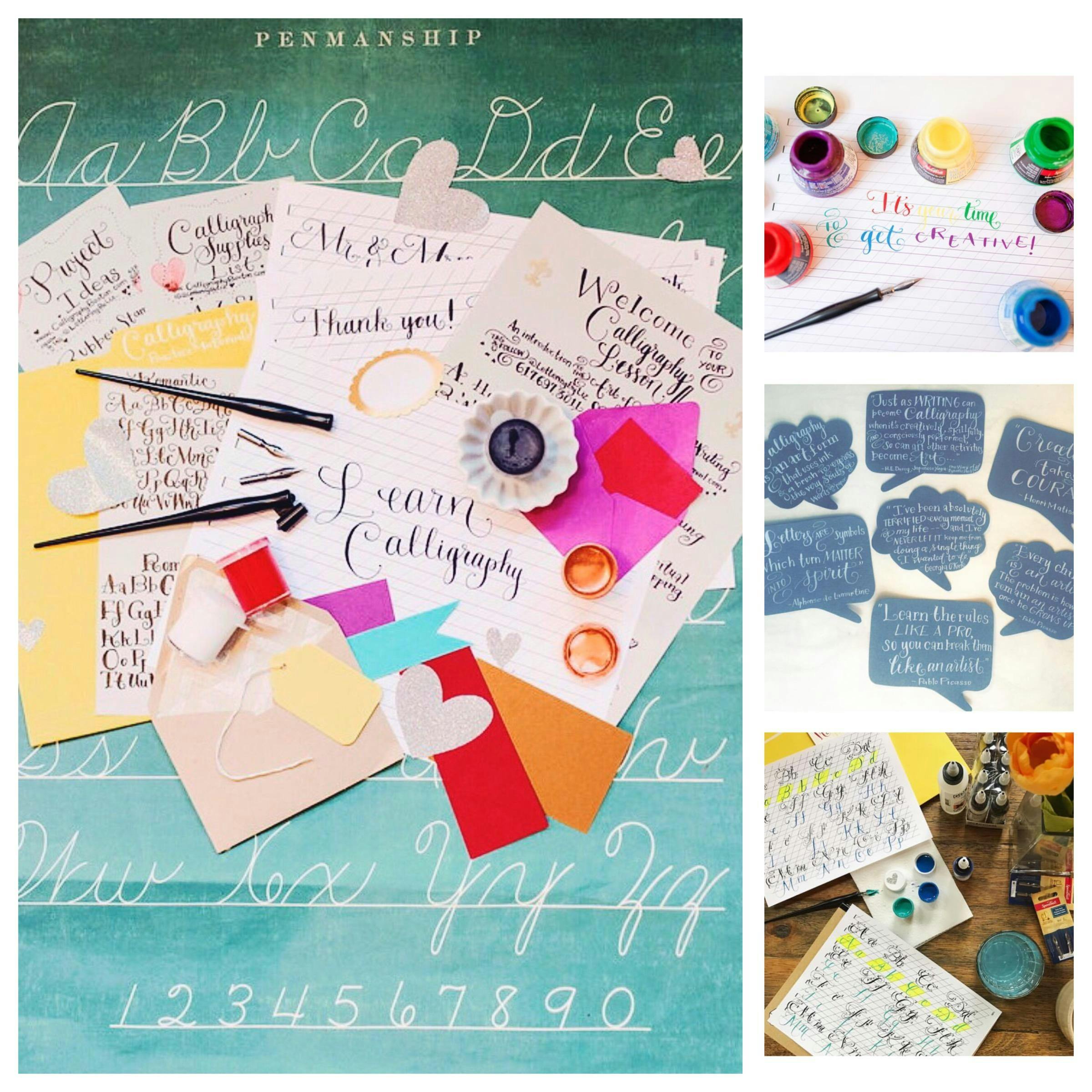 level 2 workshops in boston envelope art placecards chalk mirror