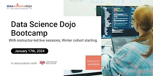 Instructor-Led Remote Data Science Bootcamp -  Winter Cohort primary image