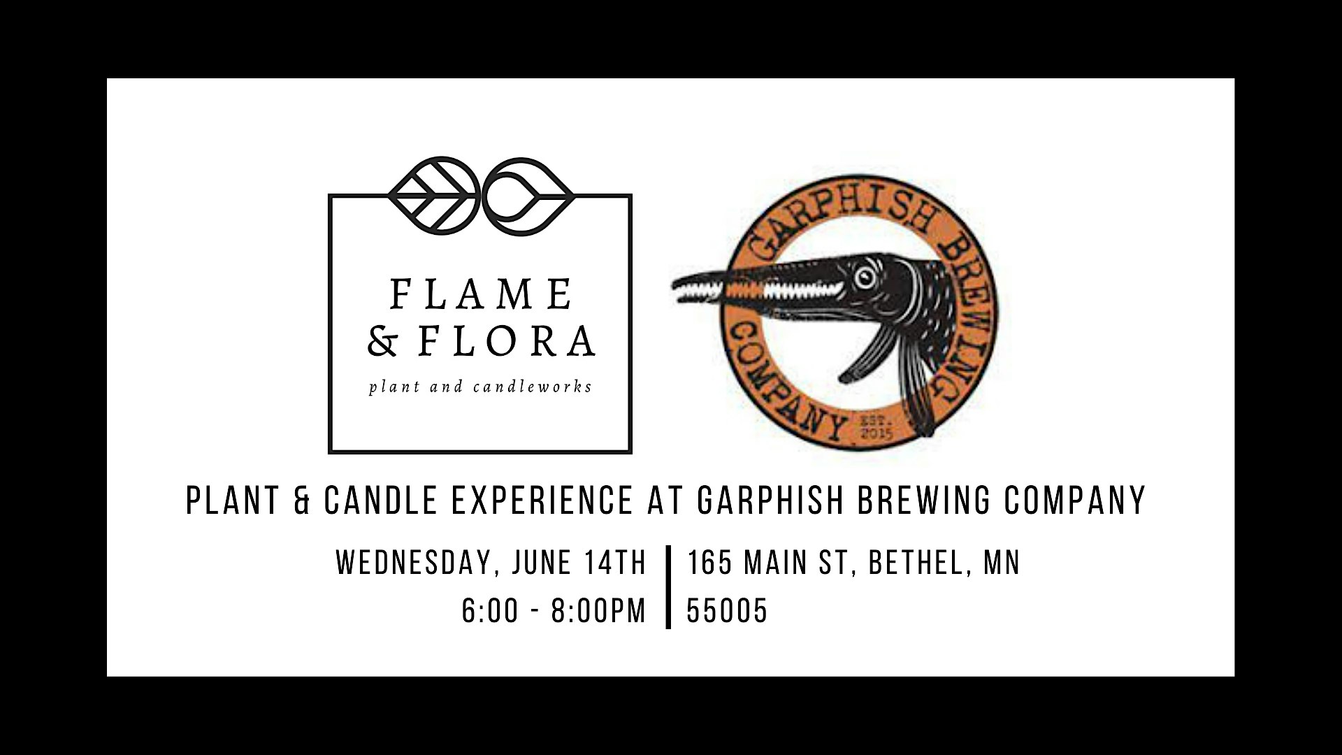 Plant & Candle Experience at Garphish Brewing Company