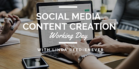 Social Media Content Creation Working Day with Linda Reed-Enever primary image