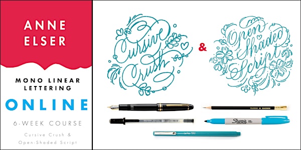 Mono Linear Lettering Online: Fall'18 Oct-Dec TuePM