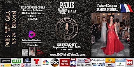 PARIS Fashion  Week GALA - (S/S 24) - September 30th 2023