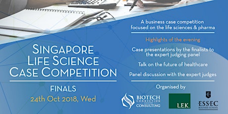 Singapore Life Science Case Competition Finals primary image