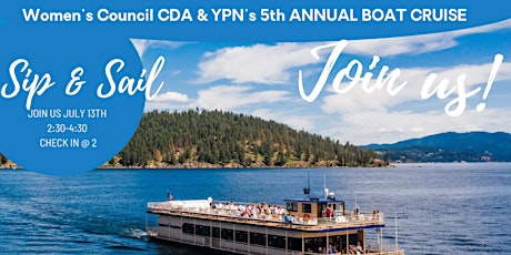 Sip & Sail: YPN and WCR North Idaho Boat Cruise