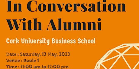 In Conversation With Alumni – Cork University Business School (CUBS) primary image