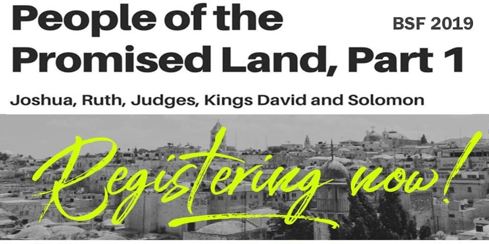 People Of The Promised Land I A Study On The Books Of