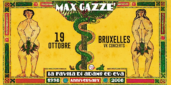 Max Gazzè // "La favola di Adamo ed Eva Tour"
