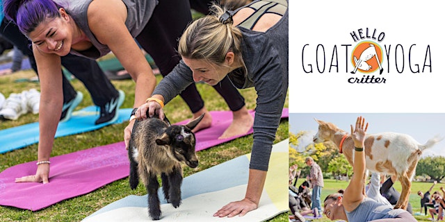 Image principale de Goat Yoga at the L.A. Arboretum (12 pm)