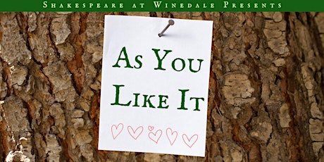 8/6 - As You Like It primary image