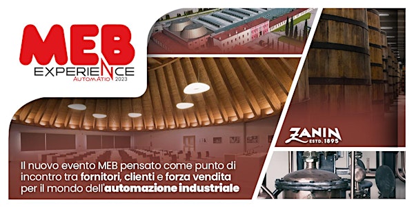 MEB Experience 2023 - Automazione Industriale
