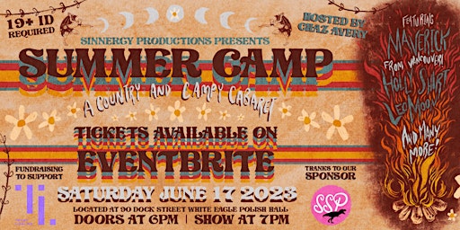 SUMMER CAMP: A Country and Campy Cabaret primary image