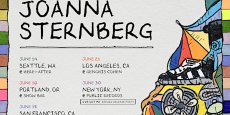 Joanna Sternberg (Fat Possum Records) with special guest