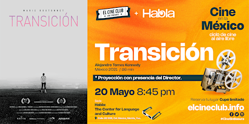 Imagem principal do evento Transición / ElCineClub en Mérida