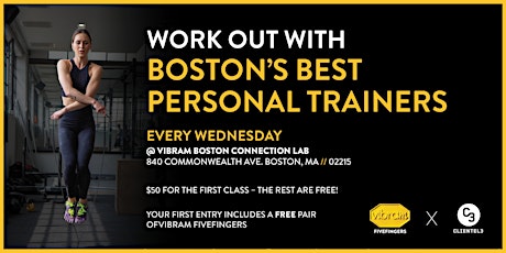 VIBRAM FITNESS - WORK OUT WITH BOSTON'S BEST PERSONAL TRAINERS