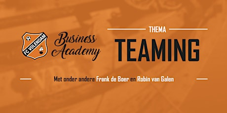Primaire afbeelding van Business Academy FC Volendam: Teaming