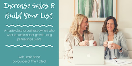 Increase Sales & Build Your List primary image