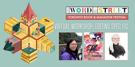 Imagem principal do evento WOTS Virtual Workshop: Editing SpecFic with Gillian Rodgerson & Judy I. Lin