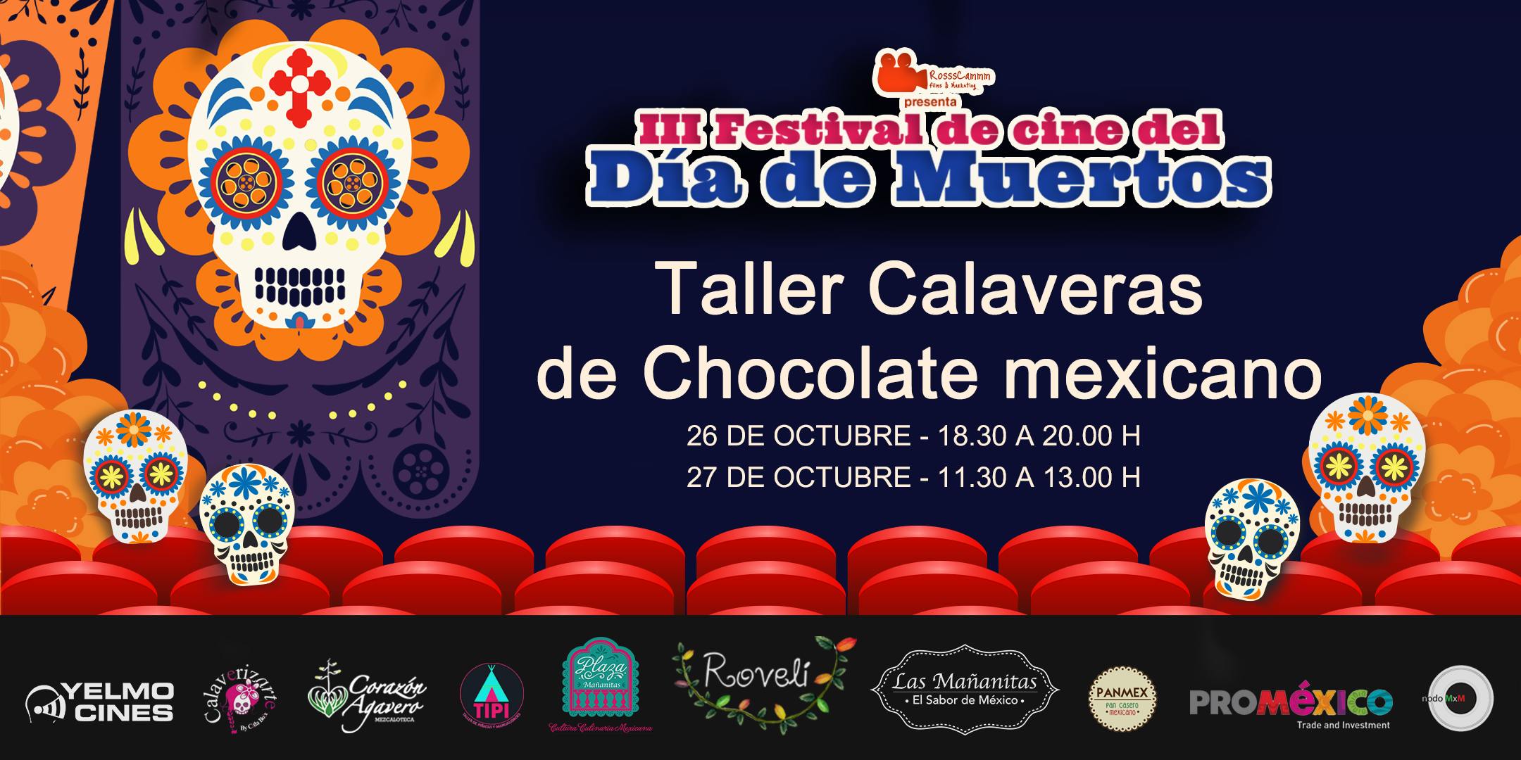 Taller de Calaveras de Chocolate Mexicanas + Degustación