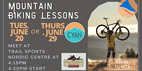 Mountain Biking Lessons with CYAN and Trailsports