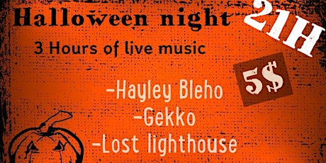 Halloween party & live bands primary image