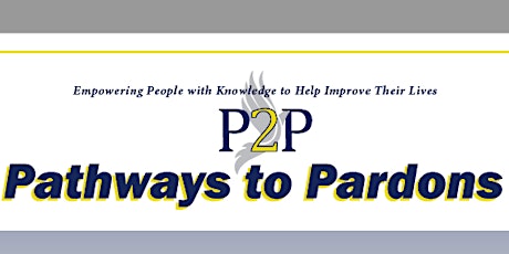 P2P: Pathways to Pardons primary image