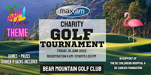Annual Maxxam Charity Golf Tournament primary image