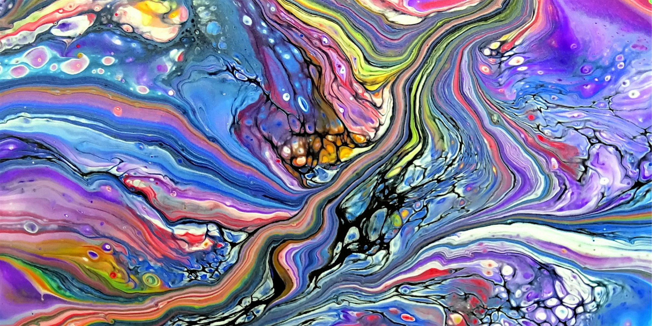 Acrylic Paint Pour with Katie Olson (Adult-Painting)