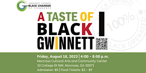 A Taste of Black Gwinnett 2023 primary image