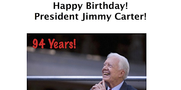 Jimmy Carter Birthday Celebration - Human Rights Gathering