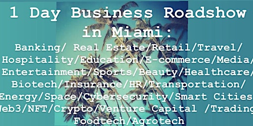 Imagen principal de 1-DAY ON-DEMAND BUSINESS PROGRAM IN MIAMI