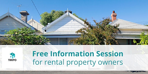 Rental Owners Information Session - Online - ZOOM primary image