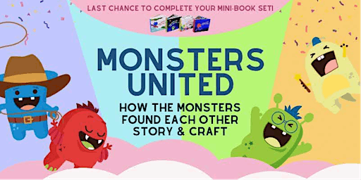 How The Monsters Found Each Other Story & Craft |Woodlands Regional Library primary image