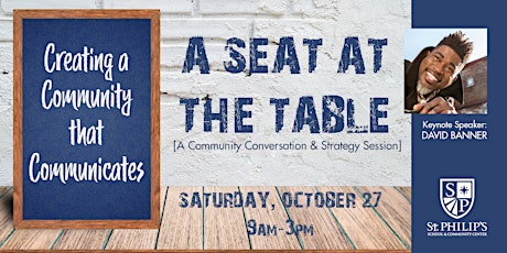 A Seat at the Table: A Community Conversation & Strategy Session primary image