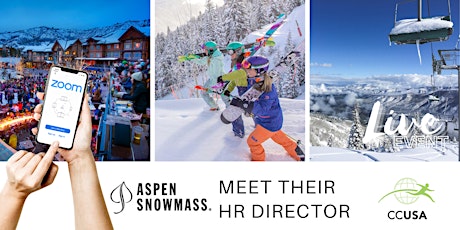 Imagem principal do evento Aspen Ski Resort - Hiring for Winter 2023 - Free Q&A Zoom presentation