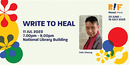 Write to Heal | Read! Fest ‘23 primary image