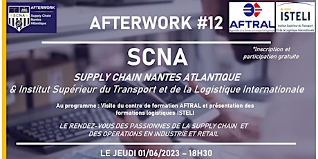 SCNA #12 - Afterwork Supply Chain Nantes Atlantique