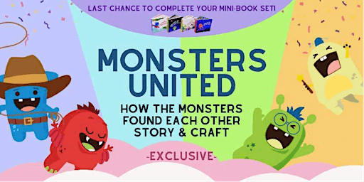 [Exclusive] Monsters United Story & Craft #1 | Punggol Regional Library primary image