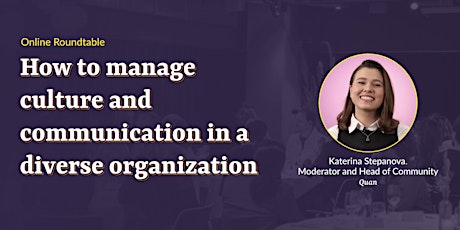 Primaire afbeelding van How to manage culture and communication in a diverse organization