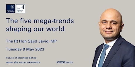 Imagem principal do evento The five mega-trends shaping our world