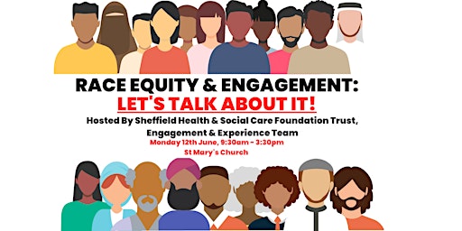 RACE EQUITY & COMMUNITY ENGAGEMENT: LET'S TALK ABOUT IT! primary image