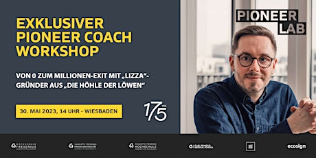 Exklusiver Pioneer Coach Workshop - mit Marc Schlegel