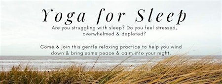 Yoga for Sleep and Deep Rest primary image