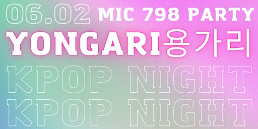 MIC 798 Presents:Yongari Night | 02 June| Adelaide Club primary image