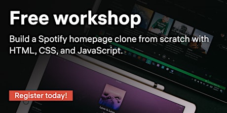 Build a Spotify homepage clone from scratch with HTML, CSS, and JavaScript