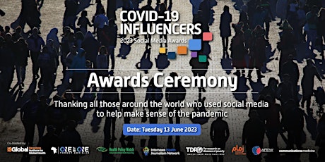 2023 COVID-19 Social Media Awards: Recognize remarkable contributions.