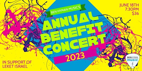 Ben Hyman Music Benefit Concert--Group 3